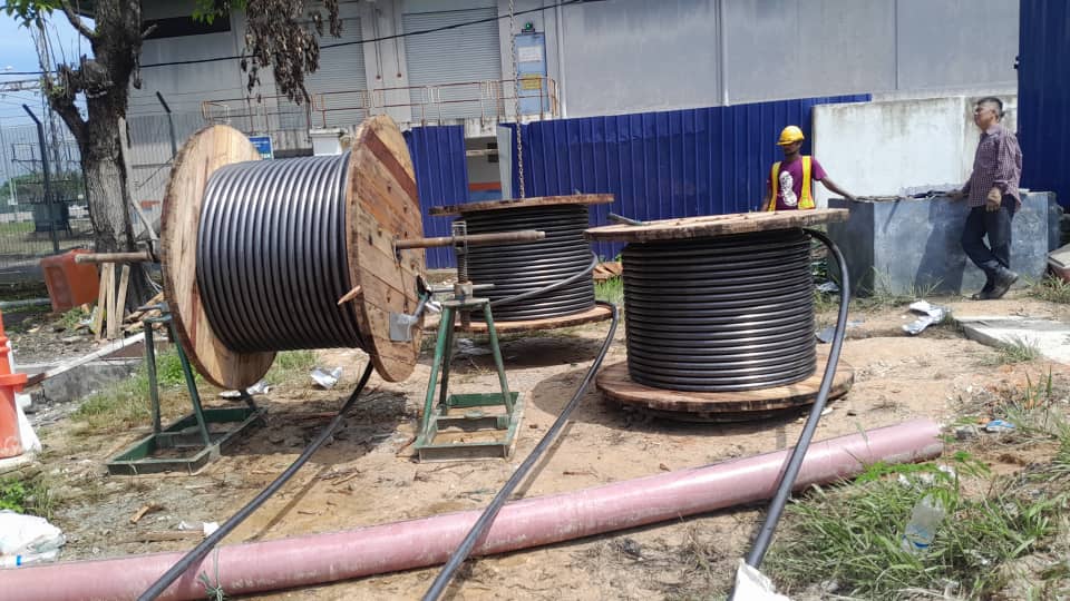 11kV cable laying