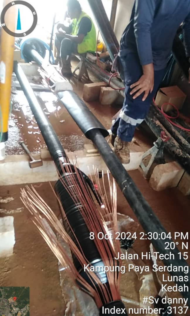 132kV cable joint