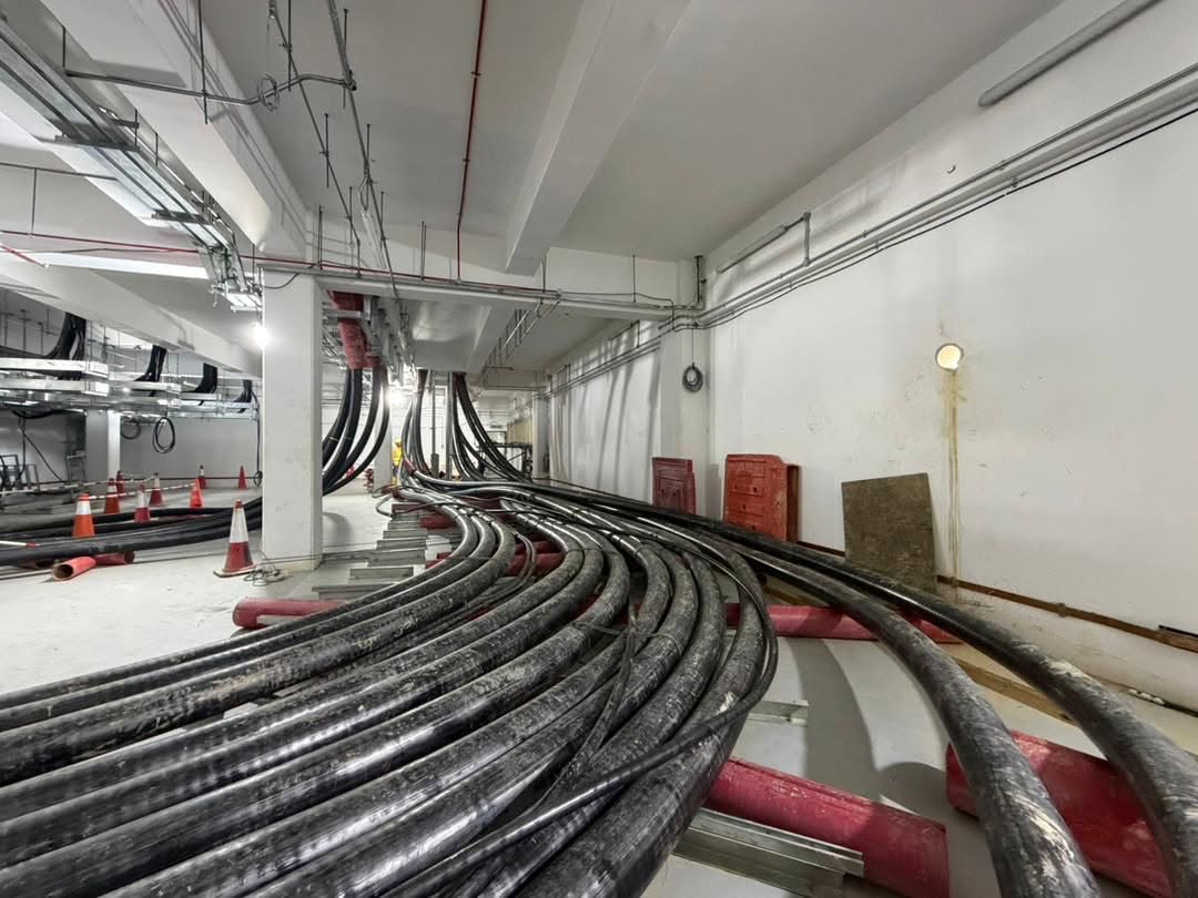 Cable in substation