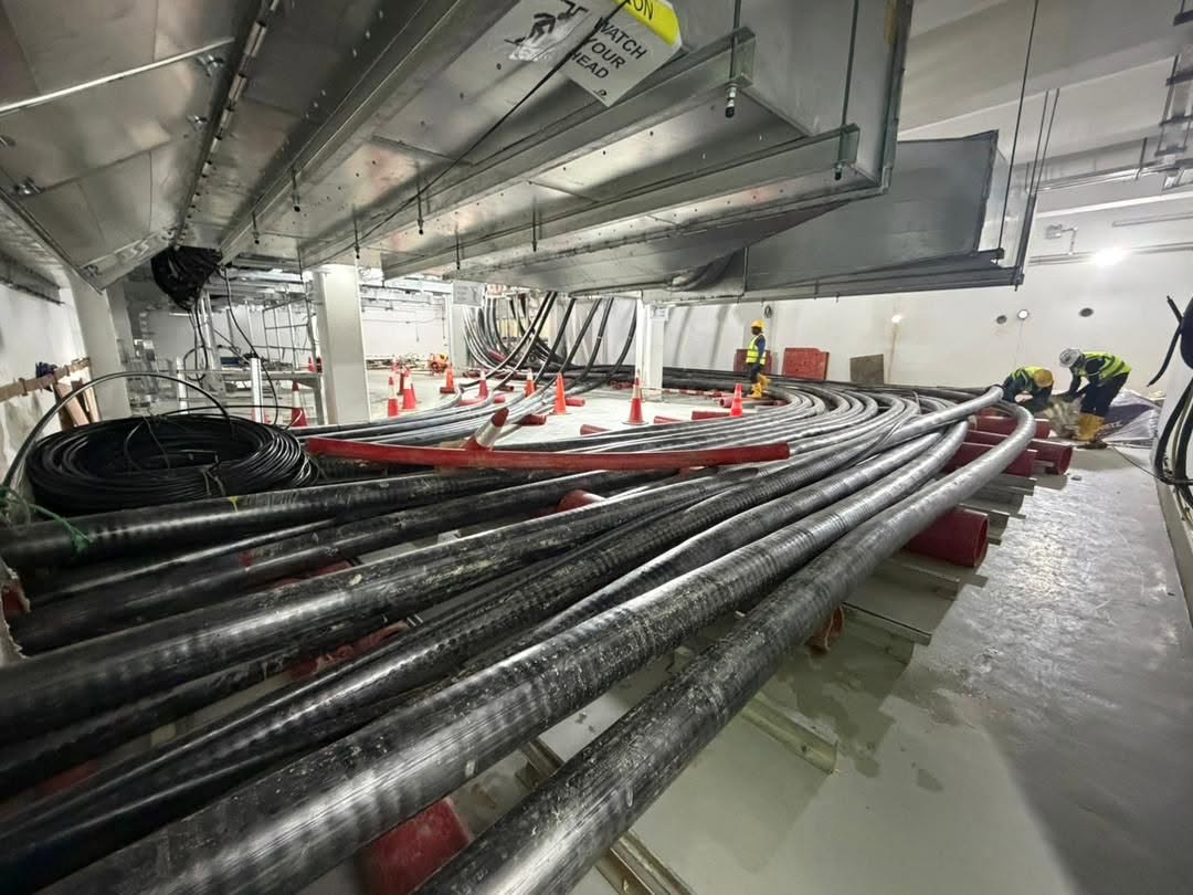 Cable in substation